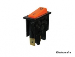 Interruptor de painel  0-1 laranja FREI 403